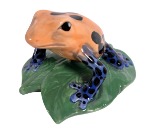 Crystal Lake Dart Frog Figurine