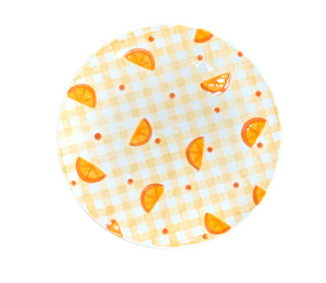 Crystal Lake Oranges Plate