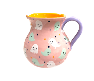 Crystal Lake Cute Ghost Pitcher