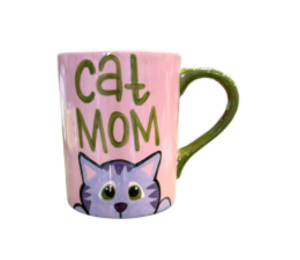 Crystal Lake Cat Mom Mug