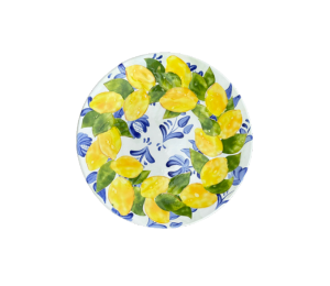 Crystal Lake Lemon Delft Platter
