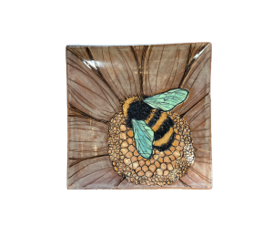 Crystal Lake Happy Bee Plate