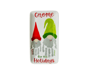 Crystal Lake Gnome Holiday Plate