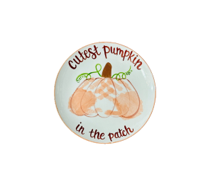 Crystal Lake Cutest Pumpkin Plate