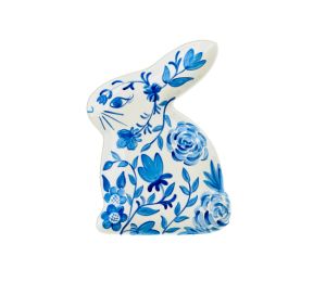 Crystal Lake Chinoiserie Bunny Plate