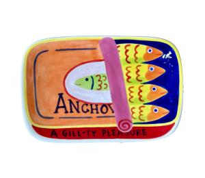 Crystal Lake Anchovies App Plate