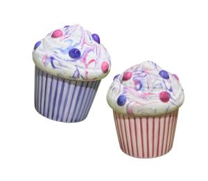 Crystal Lake Shaving Cream Cupcakes